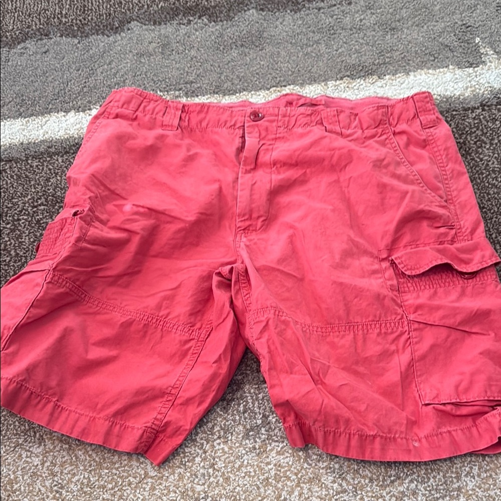 Polo by Ralph Lauren Red Cargo Shorts